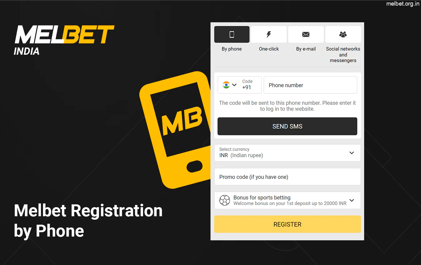 Melbet Registration by Phone - Step by Step